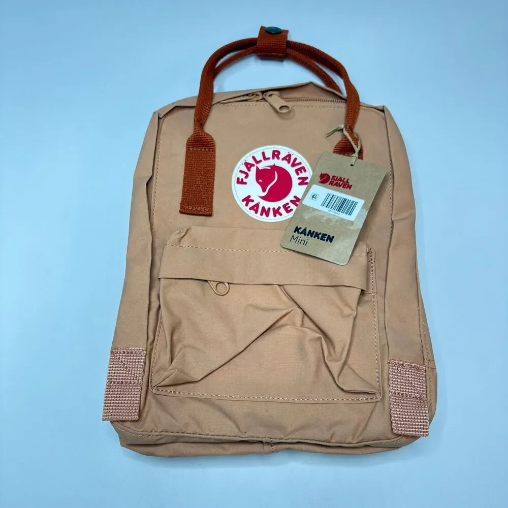 NWT FJALLRAVEN Kanken Mini Youth Terracotta Backpack 11